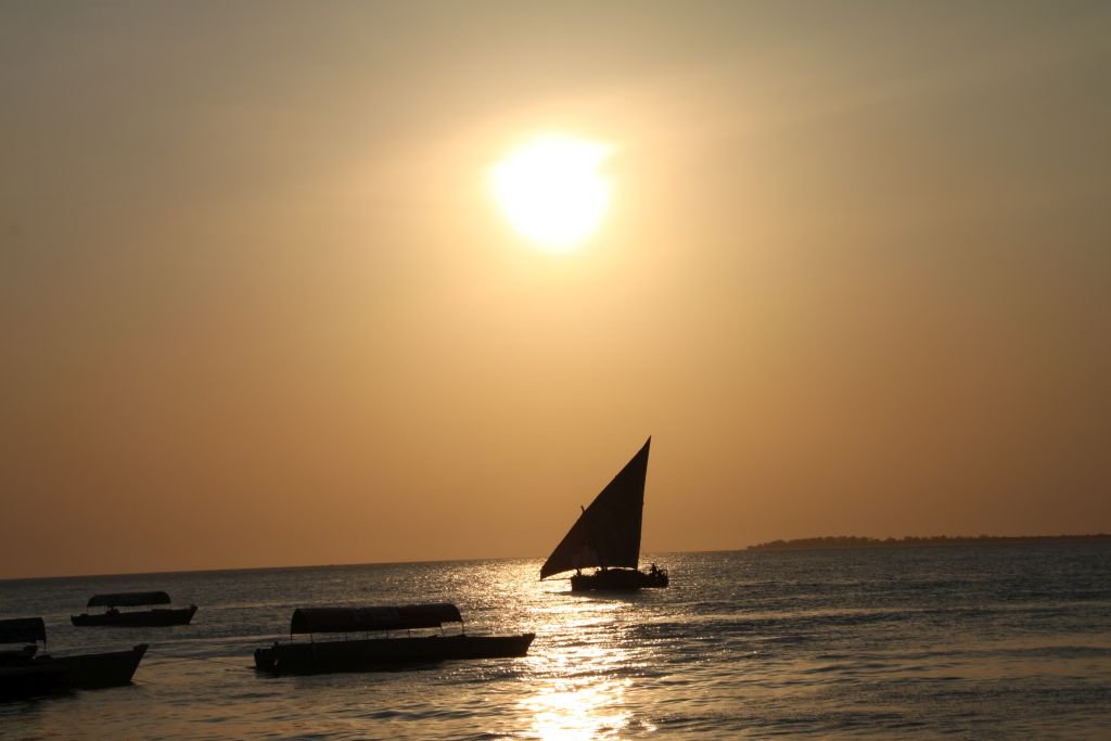 Town Stone, couché de soleil